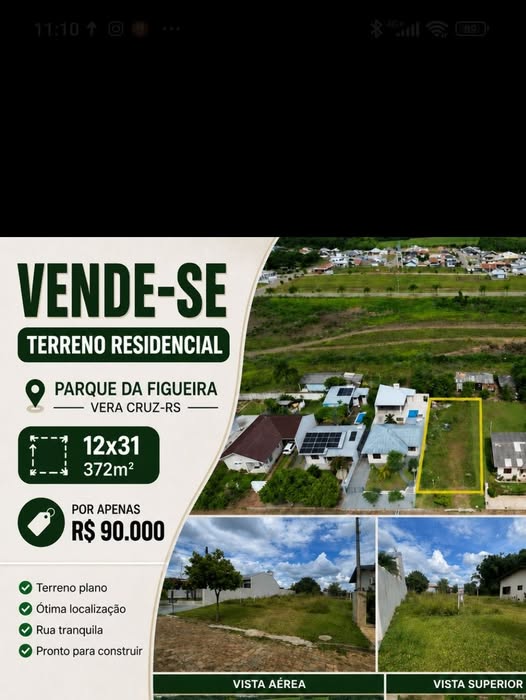Terreno - Vera Cruz